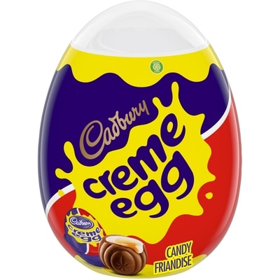 Cadbury Big Easter Egg Creme Eggs Milk Chocolate, individually wrapped eggs 204 g, $5.39/100g