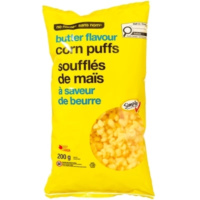 No Name Butter Flavour Corn Puffs 200 g, $1.35/100g