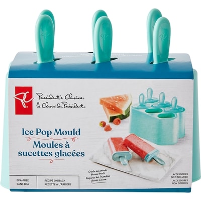 President's Choice Ice Pop Mould - Mint 6 ea, $1.33/1ea