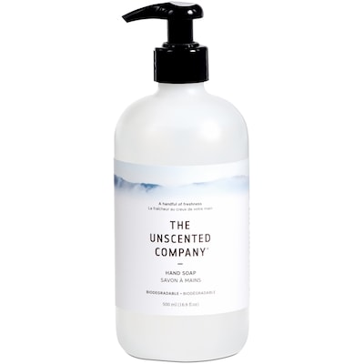 The Unscented Company Hand Soap 500 ml, $1.60/100ml