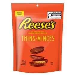 Reese's Peanut Butter Cups Milk Chocolate 165 g, $4.24/100g