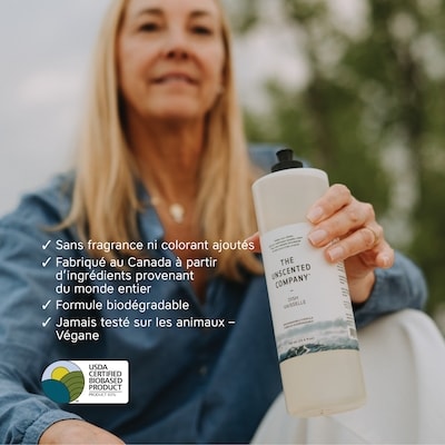 Liquide vaisselle non parfumé