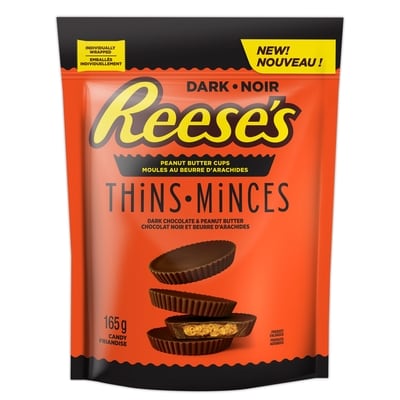 Reese's Peanut Butter Cups Dark Chocolate 165 g, $3.81/100g