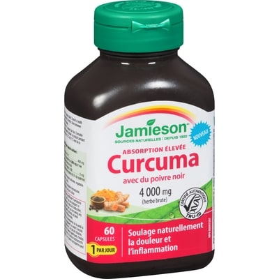 Curcuma avec du poivre noir 4000 mg