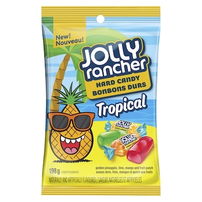 JOLLY RANCHER Tropical Hard Candy 198 g, $1.76/100g
