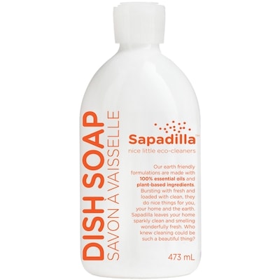 Sapadilla Dish Soap Grapefruit & Bergamot  473 ml, $1.27/100ml