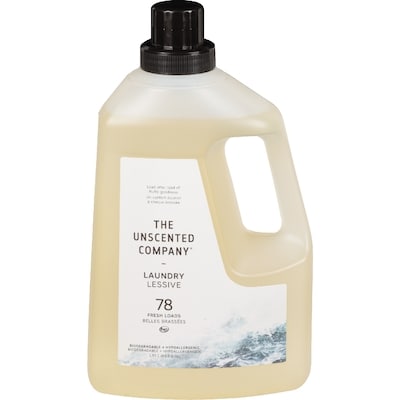 The Unscented Company Détergent à lessive The Unscented Company 1.95 l, 0,97 $/100ml