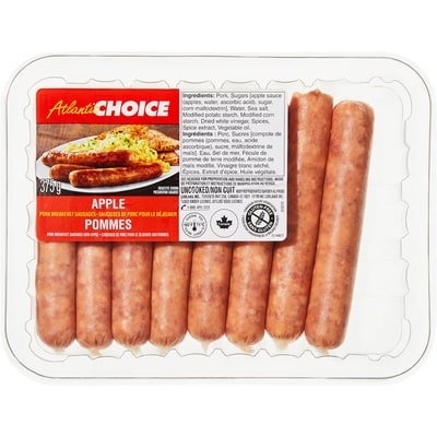 null Apple Pork Breakfast Sausages 375 g, $1.60/100g