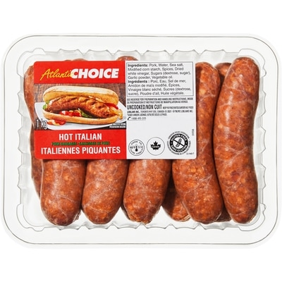 null Hot Italian Pork Sausages 1 kg, $1.40/100g