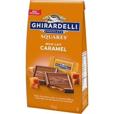Lindt Milk Chocolate Caramel Squares, Bag 151 g, $7.28/100g