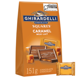 Lindt Sachet Carrés de chocolat au lait au caramel 151 g, 7,28 $/100g