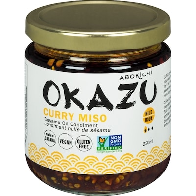 Abokichi Okazu Curry Miso 230 ml, $15.99/1ea