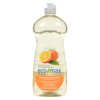 Eco-Max Ecmx Liqde A Vaissll L'Orange 740 ml, 0,54 $/100ml