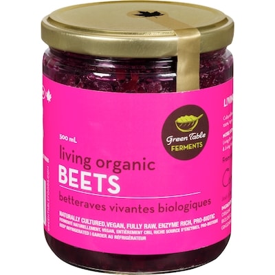 Green Table Betteraves vivantes biologiques Green Table 500 ml, 2,60 $/100ml