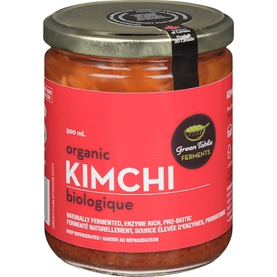 Green Table Organic Kim-Chi 500 ml, $2.60/100ml