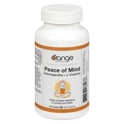 Orange Naturals Peace Of Mind 60 ea, $0.39/1ea