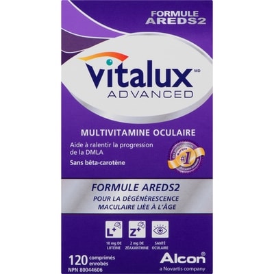 Vitalux Ocular Multivitamins  120 ea, $0.30/1ea