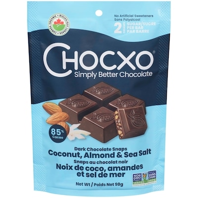 ChocXO Almond Chocolate Seasalt 98 g, $8.66/100g