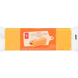 le Choix du Président Fromage cheddar fort 400 g, 1,62 $/100g