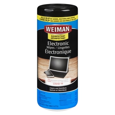 Weiman E-Tronic Wipes 30 ea, $0.26/1ea