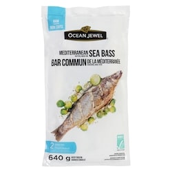 Bar commun de la méditerranée cru