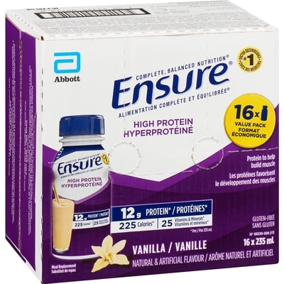 Hyperprotéiné substitut de repas vanille format économique