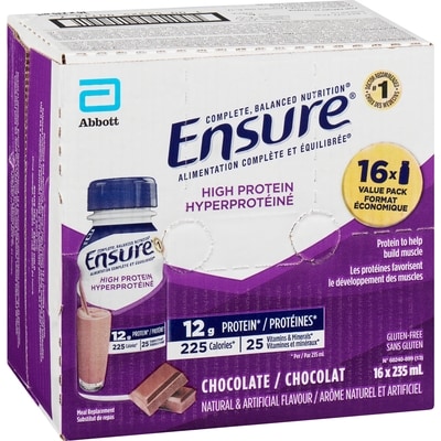 Hyperprotéiné substitut de repas chocolat format économique