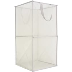 Mesh Laundry Hamper- Grey