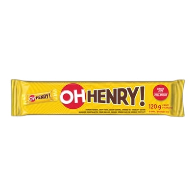 Oh Henry! Barres Oh Henry Format Collation 120 g, 2,74 $/100g