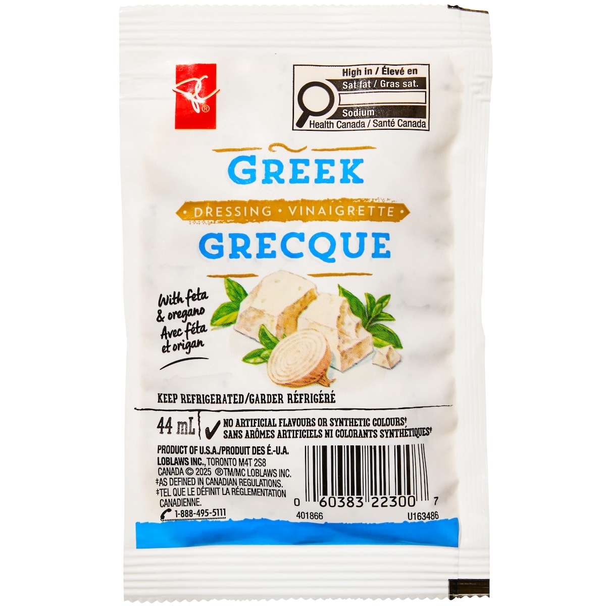 President's Choice Greek Dressing
