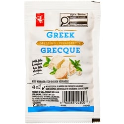 le Choix du Président Sachet de vinaigrette grecque 44 ml, 1,36 $/100ml