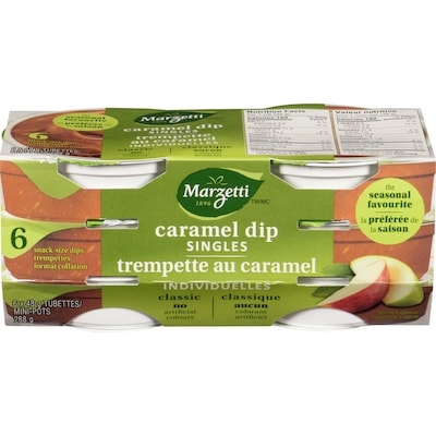 Marzetti Trempette au caramel 6x48.0 g, 2,26 $/100g