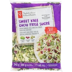 le Choix du Président Kit de salade chou frisé sucré 340 g, 2,00 $/100g