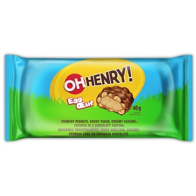 Oh Henry! Oh Henry! Oeuf 40G, cas 36x40.0 g, 2,57 $/100g