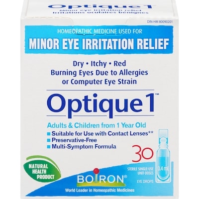 Boiron Eye Drops  30 ea, $0.50/1ea