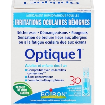 Boiron Boir Optique 1 30 ea, 0,50 $/1ch