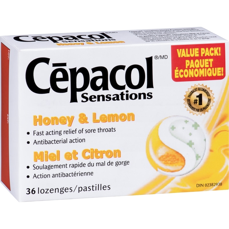 Sensations Lozenges Honey & Lemon Value Pack!