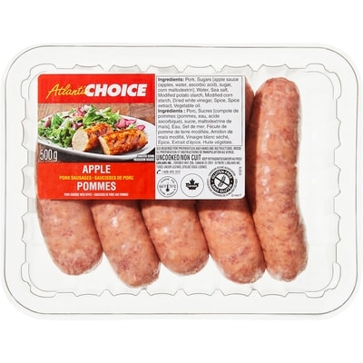 null Apple Pork Sausages 500 g, $1.40/100g