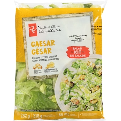 President's Choice Caesar Salad Kit 282 g, $1.77/100g