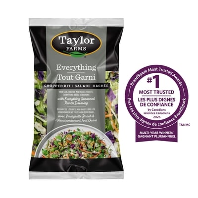 Taylor Farms Salade Hachée Toute Garnie 336 g, 2,13 $/100g