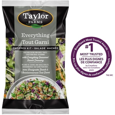 Taylor Farms Salade Hachée Toute Garnie 336 g, 1,83 $/100g