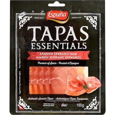 Espuna Essentials Spanish Serrano Ham 100 g, $7.99/100g