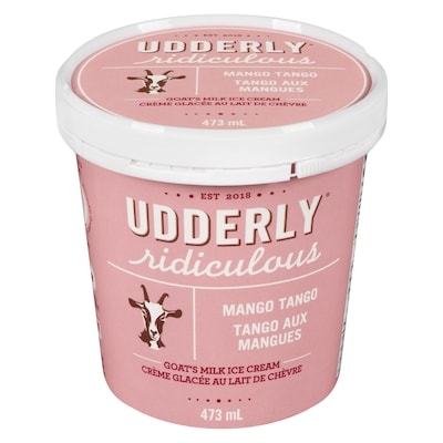 Udderly Ridiculous Mango Tango Ice Cream 473 ml, $2.22/100ml