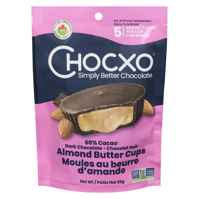 ChocXO Dark Chocolate Almond Butter Cup - 98 g | No Frills Online