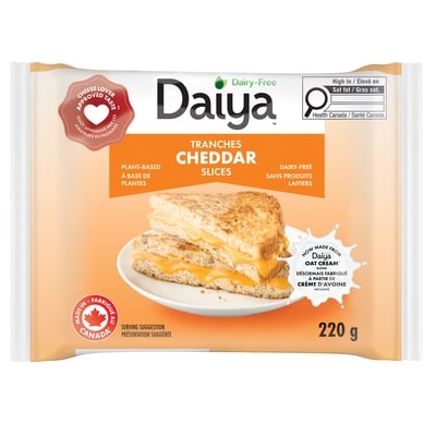 Daiya Tranches Cheddar Sans Produits Laitiers 220 g, 2,95 $/100g