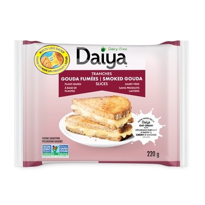 Daiya Dairy Free Smoked Gouda Cheese Slices 220 g, $3.18/100g