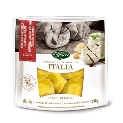 Olivieri Buffalo Mozzarella & Balsamic Vinegar Grande Girasoli 250 g, $2.60/100g