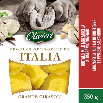 Olivieri Buffalo Mozzarella & Balsamic Vinegar Grande Girasoli 250 g, $2.80/100g