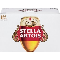 Stella Beer (ID required at pick-up) 24x355.0 ml, $0.52/100ml