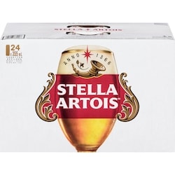 Stella Bière (Pièce d’identité requise au moment du ramassage) 24x355.0 ml, 0,52 $/100ml